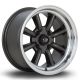 Rota RKR 15x8 4x114.3 ET0 Wheel- Red Lip Flat Gunmetal
