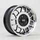 Rota Snowflake 16x7 4x100 ET28 Wheel- Royal Flat Black