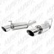 MBRP Ford Mustang GT (05-10) 2.5" Dual Mufflers Axle Back Exhaust- Split Rear T304 Stainless Steel Tips