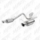MBRP Ford Mustang GT 5.0L (11-14) 3" Cat Back Exhaust- Dual Split Rear 4" T409 Stainless Steel Tips (Street Version)