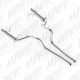 MBRP Ford Mustang GT 5.0L (11-14) 3" Cat Back Exhaust- Dual Split Rear 4" Aluminised Tips (Race Version)