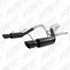 MBRP Ford Mustang GT 5.0L (11-14) 3" Cat Back Exhaust- Dual Split Rear 4" Black Coated Tips (Race Version)
