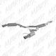MBRP Ford Mustang 2.3L Ecoboost (Not Convertible) (15-23) 3" Cat Back Exhaust- Dual Split Rear 4.5" T409 Stainless Steel Tips (Street Version)