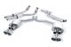 Milltek Sport Audi S6 Quattro (12-17) & S7 SportBack Quattro (S Tronic) (12-17) Cat-Back Exhaust- Non-Resonated