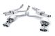 Milltek Sport Audi S6 Quattro (12-17) & S7 SportBack Quattro (S Tronic) (12-17) Cat-Back Exhaust- Resonated- Polished Oval Tip