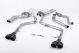 Milltek Sport Audi S4 V6 (12-17) & S5 SportBack (12-20) Cat-Back Exhaust- Race Version- Ceramic Black Tips