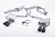 Milltek Sport Audi S4 V6 (12-17) & S5 Coupe & Cabriolet (11-17) & SportBack (12-17) Cat-Back Exhaust- BlacK Velvet Tips