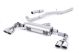 Milltek Sport Audi S1 2.0 TFSI Quattro (14-17) Cat-Back Exhaust- Non-Resonated- Polished Oval Tips