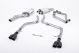 Milltek Sport Audi S4 V6 (09-12) & S5 SportBack Quattro (10-11) Cat-Back Exhaust- Race Version- Cerakote Black Tips