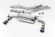 Milltek Sport BMW 2 Series M240i Coupe (F22 LCI) (15+) Non-Resonated Race Cat-Back Exhaust- Burnt Titanium Tips