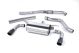 Milltek Sport BMW 2 Series F22 M235i Coupe (14-17) Cat-Back Exhaust- Cerakote Black Tips