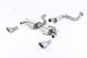 Milltek Sport Ford Focus MK2 RS 2.5T 305PS (09-10) Cat-Back Exhaust- Resonated