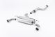Milltek Sport Ford Focus Mk2 ST 225 (05-10) Cat-Back Exhaust- Resonated- Polished Tips