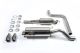 Milltek Sport Ford Fiesta ST 1.6L EcoBoost 182PS & ST200 (12-17) Cat-Back Exhaust- Race System- Resonated- Polished Tips