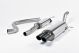 Milltek Sport Ford Fiesta ST 1.6L EcoBoost 182PS & ST200 (12-17) Cat-Back Exhaust- Race System- Resonated- Cerakote Black Tips