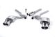 Milltek Sport Ford Mustang 2.3 EcoBoost (Fastback) (15-17) Cat-Back Exhaust-Resonated- Polished Tips