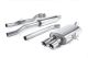 Milltek Sport Mini Mk2 (R56) Cooper S 1.6i Turbo (06-14) & Cooper S Coupe (11-17) Cat-Back Exhaust- Round Tips