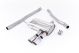 Milltek Sport Mini Mk3 (F56) Mini Cooper S 2.0 Turbo (Rest of World) (14-17) Cat-Back Exhaust- Non-Resonated- Polished Tips
