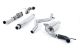 Milltek Sport Renault Megane Renaultsport 250/265 (incl Cup) (10-17) Turbo-Back Exhaust including Hi-Flow Sports Cat- Resonated
