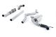 Milltek Sport Renault Megane Renaultsport 250/265 (incl Cup) (10-17) Turbo-Back Exhaust including Hi-Flow Sports Cat- Non-Resonated