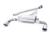 Milltek Sport Toyota GT86, Scion FR-S & Subaru BRZ (12-17) Secondary Cat-Back Exhaust- Non-Resonated