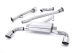 Milltek Sport Toyota GT86, Scion FR-S & Subaru BRZ (12-17) Primary Cat-Back Exhaust- Non-Resonated