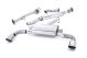 Milltek Sport Toyota GT86, Scion FR-S & Subaru BRZ (12-17) Primary Cat-Back Exhaust- Resonated