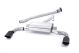 Milltek Sport Toyota GT86, Scion FR-S & Subaru BRZ (12-17) Secondary Cat-Back Exhaust- Non-Resonated- Ceramic Black Tips