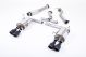 Milltek Sport Subaru Impreza WRX STi (Sedan) (14-17) Cat-Back Exhaust- Cerakote Black Tips