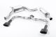 Milltek Sport Seat Leon Cupra 280 & 290 2.0 TSI (14-17) Cat-Back Exhaust- Non-Resonated- Black Oval Tips