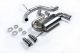 Milltek Sport Audi A3 (03-12), Seat Leon Cupra (06-11), Leon FR (06-13) & VW Golf MK5 GTI (04-09) Cat-Back Exhaust- Non-Resonated