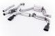 Milltek Sport VW Scirocco R (09-17) Turbo-Back Exhaust including Hi-Flow Sports Cat