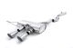 Milltek Sport VW Golf Mk6 R 2.0 TSI (09-13) Cat-Back Exhaust- Non-Resonated- Titanium Tips