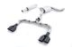 Milltek Sport VW Golf MK7 GTi (incl GTi Performance Pack, Clubsport & Clubsport S models) (13-17) Cat-Back Exhaust- Non-Resonated- MK7 R-Style- Cerakote Black Oval Tips