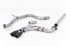 Milltek Sport VW Golf MK7 GTD 2.0 TDI (13-17) Cat-Back Exhaust- Non-Resonated- Cerakote Black Tips