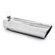MBRP Universal 5" Angled Rolled End 4" Inlet 18" Length T304 Stainless Steel Tip