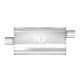 MagnaFlow Universal 3" Inlet / Outlet - 5in. x 11in. x 22in. Oval Straight-Through Performance Exhaust Muffler