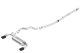 Borla Ford Focus RS 2.3L MT AWD (16-18) ATAK Cat-Back Exhaust System - Black Chrome Tips