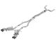 Borla Cadillac CTS-V 6.2L V8 (16-19) S-Type Cat-Back Exhaust System - w/ Valves Black Chrome Tip