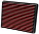 AEM Induction Chevrolet Silverado/Sierra/Avalanche/Tahoe/Yukon 12.625in O/S L x 10in O/S W x 1.75in H DryFlow Air Filter