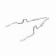 MagnaFlow Ford Mustang 5.0L (94-95), Ford Mustang 4.6L (96-98) Competition Series Cat-Back Performance Exhaust System