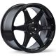 Enkei T6R 17" x 9J - 5x114.3 - 40mm Offset - 72.6mm - Gloss Black Wheel