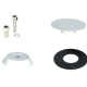 ZSPEC Nissan 300ZX (89-96), 350Z (03-09) & 370Z (09-20) Rear Wiper Delete Kit (Silver)