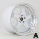 AutoStar GT5 19x10.5 ET22 5x114.3 Wheel- White with Polished LIp