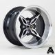 AutoStar Kanji 14x9 ET-13 4x114.3 Wheel- Black with Polished Face