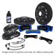 EBC Brakes Audi A4/S4 (08-15), A5/S5 (08-17), A6 (11-18), A6 (11-18), A7 (10-18), A8 (12-17) Apollo Balanced Big Brake Kit (Black) 380x36mm Disc (Front)
