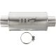 MagnaFlow Universal 7in. x 14in. Round Straight-Through Performance Exhaust Muffler - 4" Inlet / Outlet