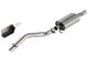 Borla Jeep Wrangler JL 2.0L 2DR (18-26) S-Type Cat-Back Exhaust System - Rock Crawler Design