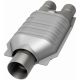 MagnaFlow Universal Standard Grade Federal / EPA Compliant Universal Catalytic Converter - Single 2.5" Inlet / Dual 2" Outlet