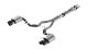 Borla Ford Mustang GT 5.0L V8 (24-26) (w/o Active Exhaust) S-Type Cat-Back Exhaust System - Quad Black Anodised Carbon Fibre Tips (Coupe Only)